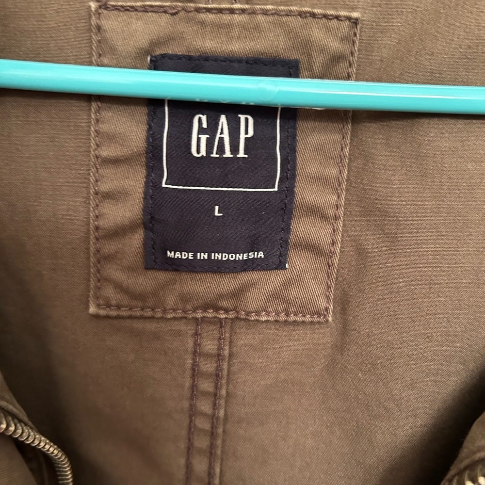 Gap Utility Jacket, Size Large - image 3